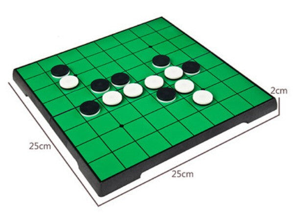 Acrylic Magnetic Portable Folding Reversi Othello Board Chess