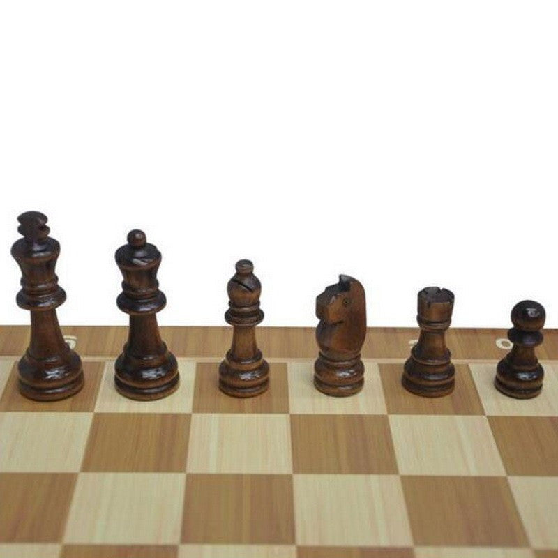 Magnetic Portable Foldable Board Wooden Chess