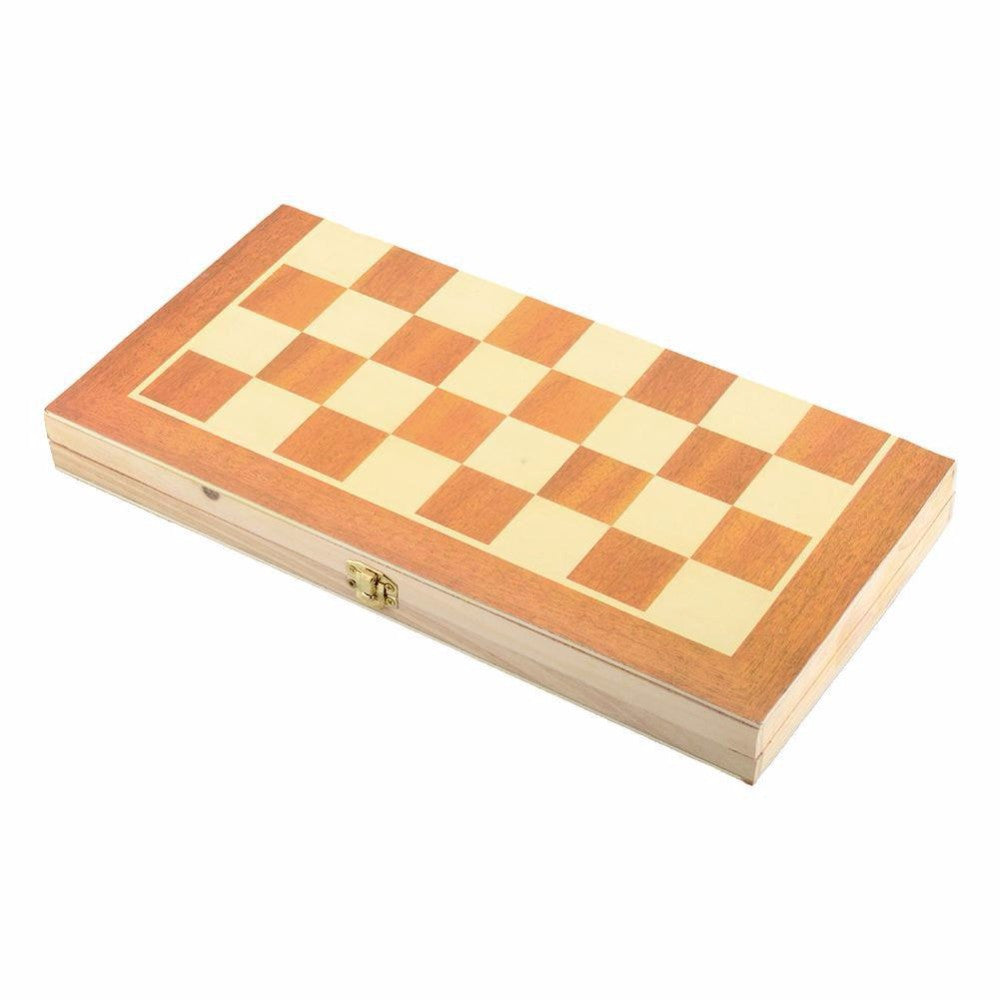 Zinc Alloy Chess Pieces Wooden Chessboard