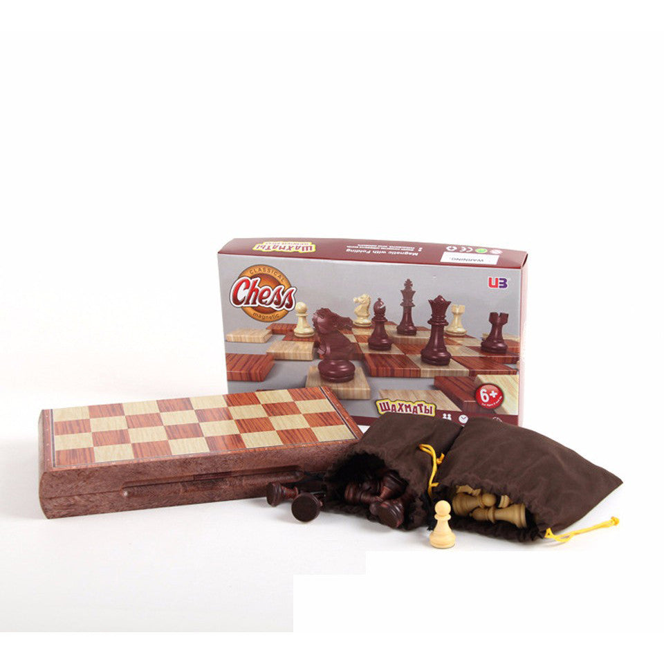 Wooden Magnetic High Grade Chess
