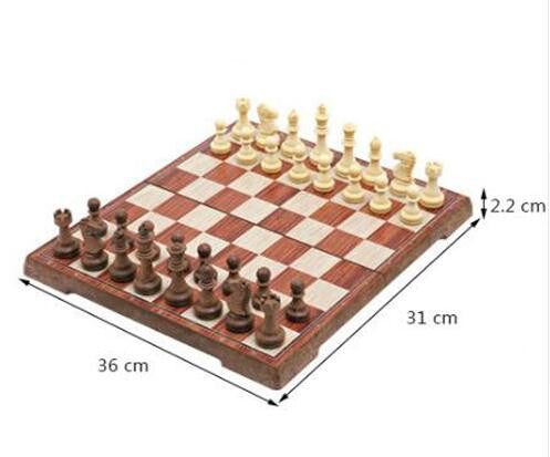 Wooden Magnetic High Grade Chess