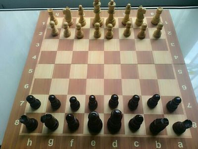 Magnetic Wooden Chess Board Folding