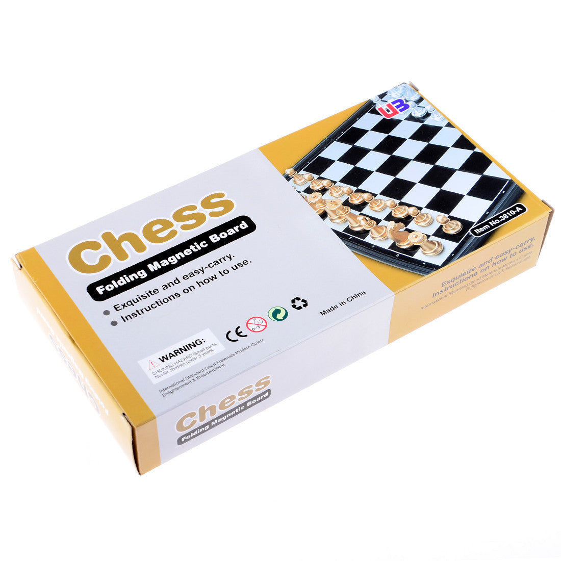 Portable Checkers Folding Magnetic Chessboard